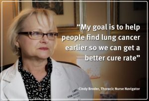 Quote and image of Cindy Broder