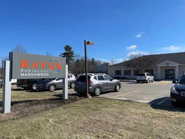 RAYUS Radiology diagnostic imaging center in 33 Gorham Rd., Scarborough, ME 04074