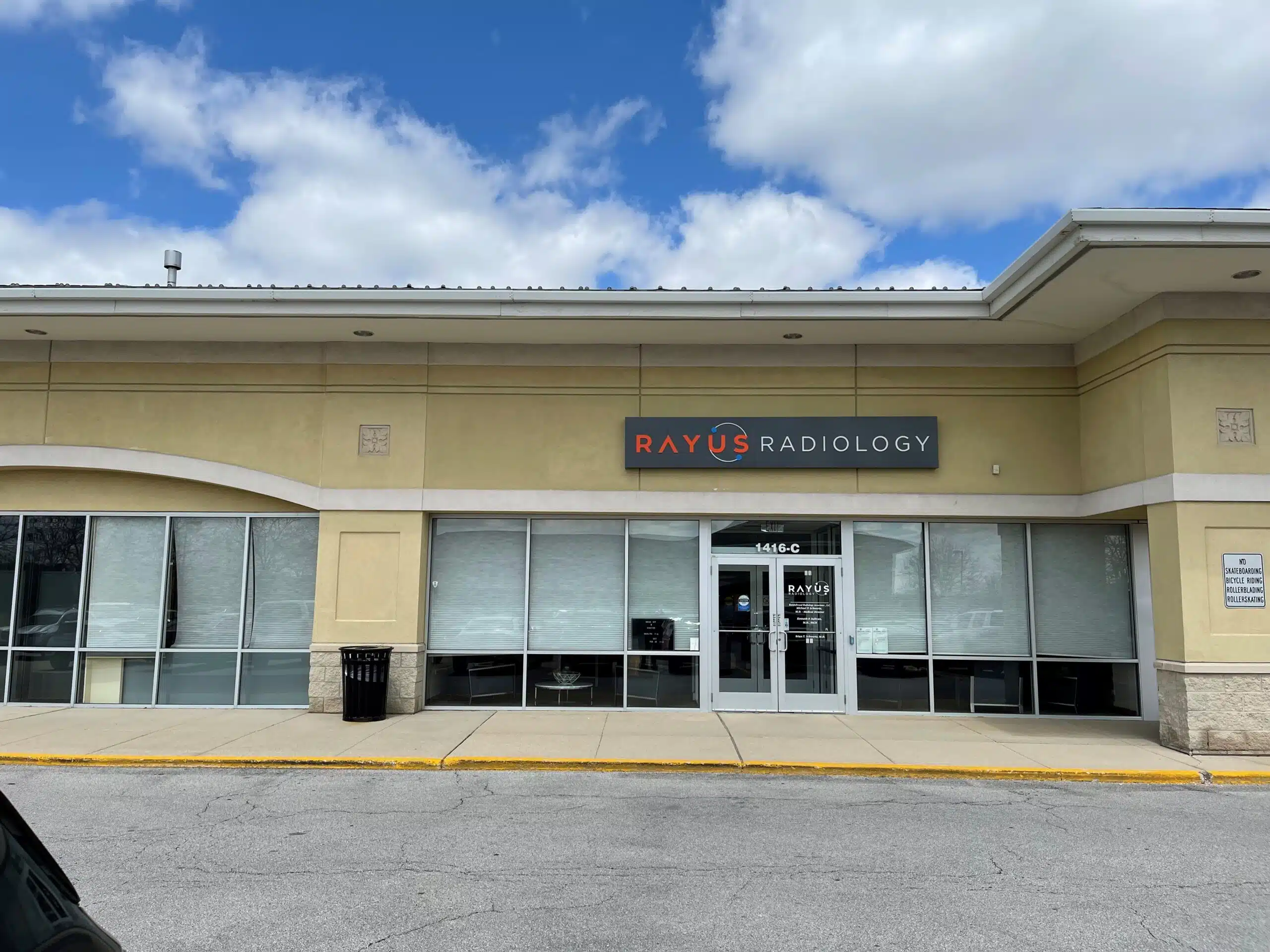 RAYUS Radiology diagnostic imaging center in 1416 S. Randall Rd., Suite 180, Geneva, IL 60134