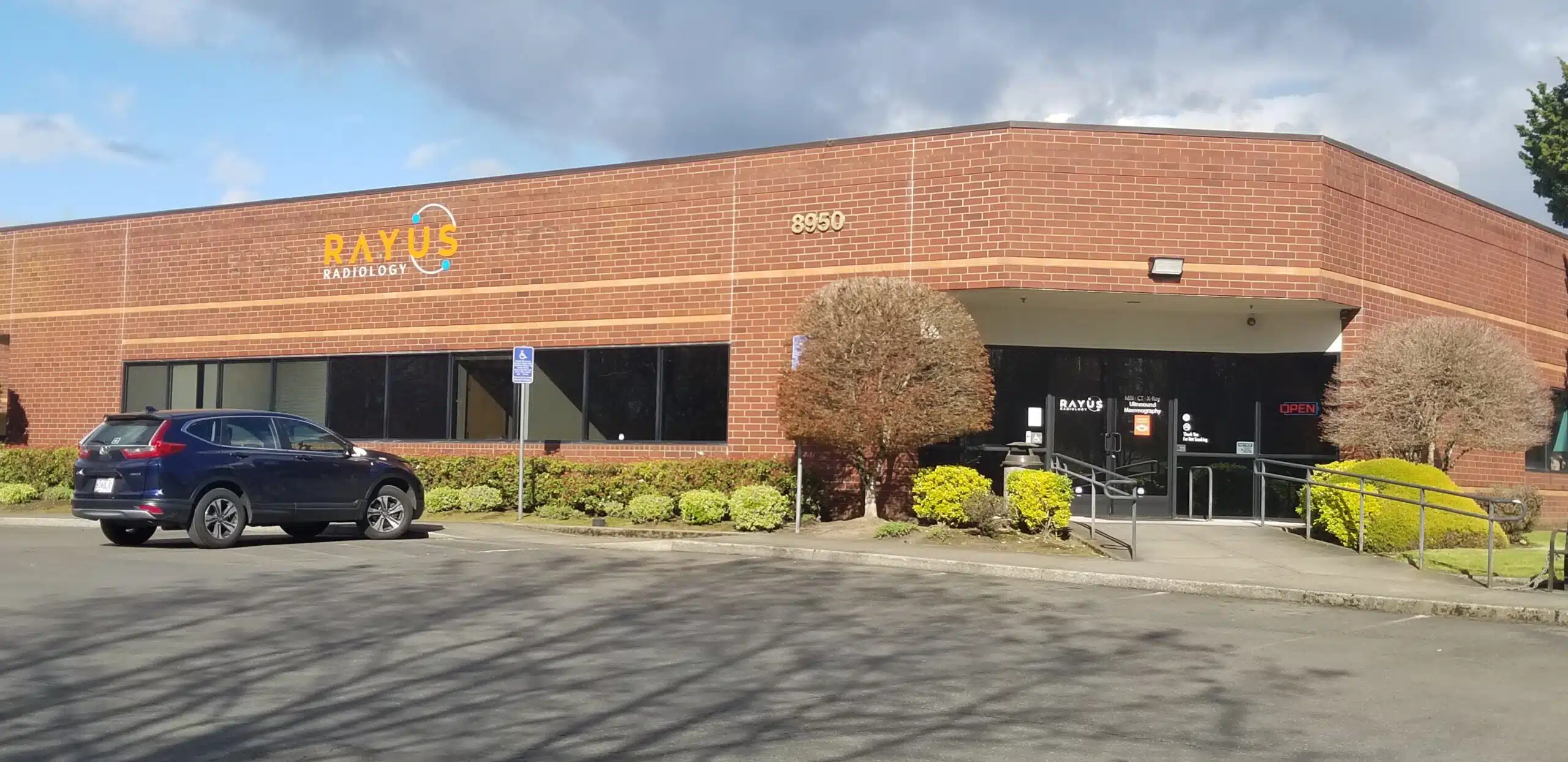 RAYUS Radiology diagnostic imaging center in 8950 SW Nimbus Ave., Beaverton, OR 97008